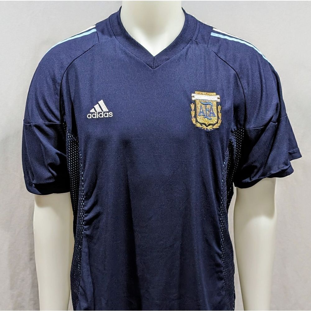 ‎Retro Adidas Argentina Jersey 2002 world cup